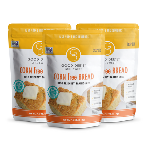 BACK IN STOCK! Corn (free) Keto Bread Mix - Gluten Free and No Added Sugar