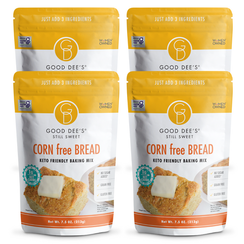 BACK IN STOCK! Corn (free) Keto Bread Mix - Gluten Free and No Added Sugar