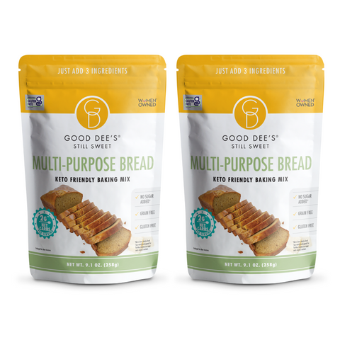 BACK IN STOCK! Multi-Purpose Keto Bread Mix - Gluten Free and No Added Sugar