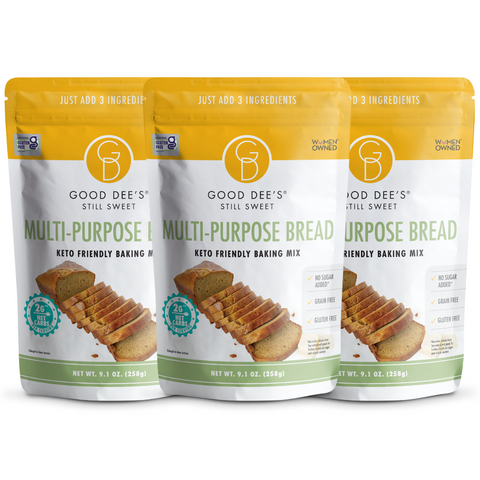 BACK IN STOCK! Multi-Purpose Keto Bread Mix - Gluten Free and No Added Sugar