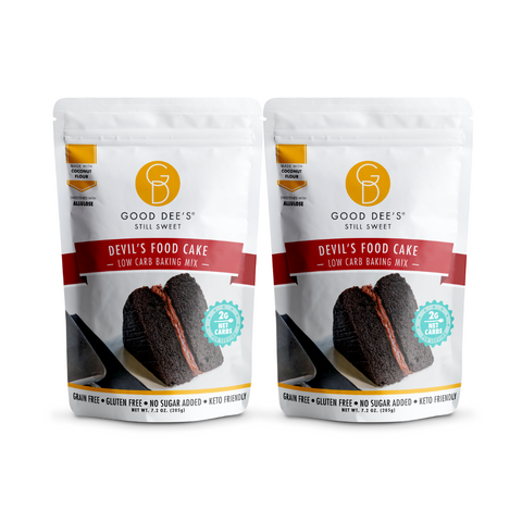 Devil's Food Keto Cake Mix - Gluten Free and No Added Sugar