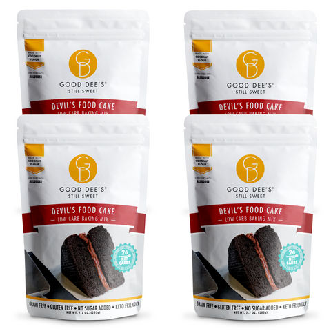 Devil's Food Keto Cake Mix - Gluten Free and No Added Sugar