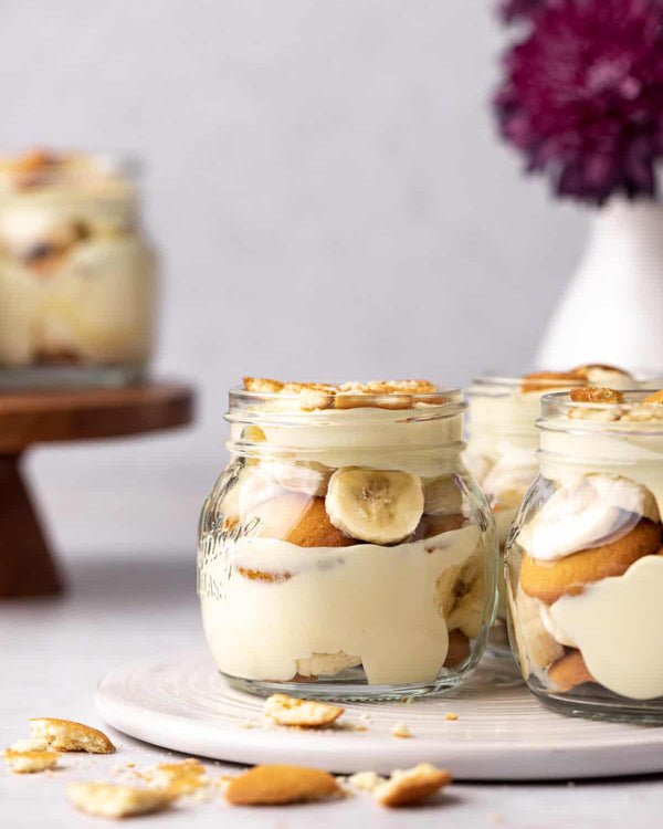 Banana Pudding in a Mason Jar