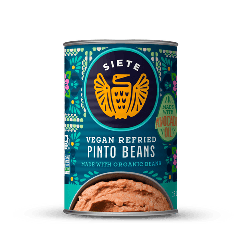 Vegan Refried Pinto Beans - 12 Cans