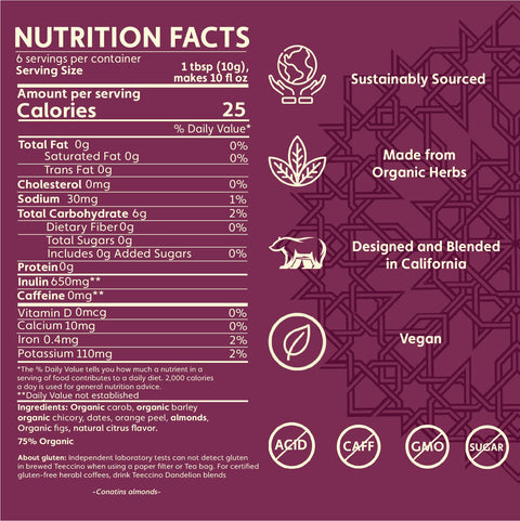 Blood Orange Chicory Herbal Coffee