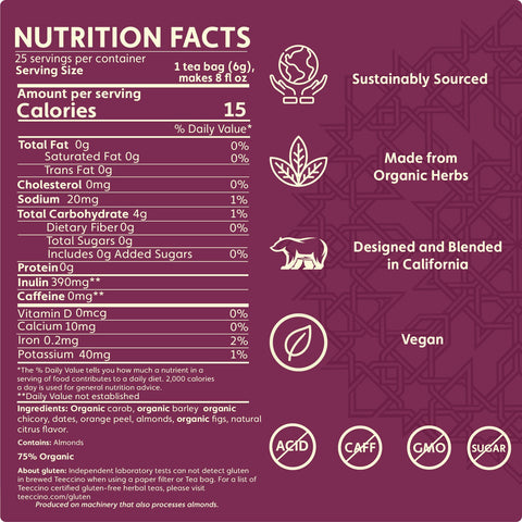 Blood Orange Roasted Herbal Tea