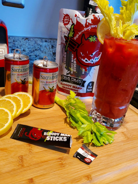 Original Bloody Mary Sticks |  10 Packs