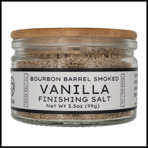 Bourbon Barrel Smoked Vanilla Finishing Salt