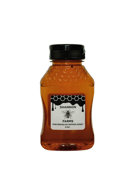 Shannon Farms Raw Honey in Brazilian Pepper