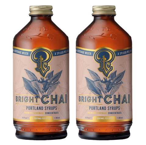 Bright Chai Syrup two-pack