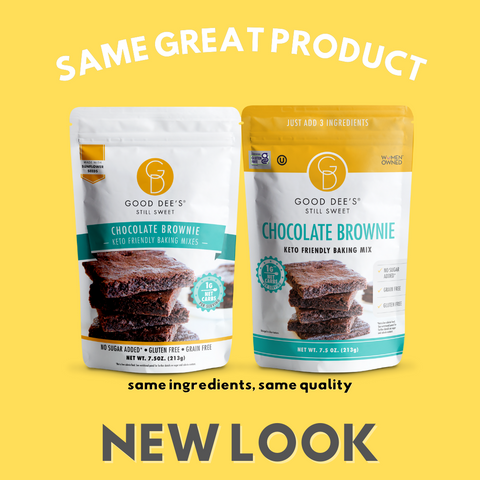 Chocolate Keto Brownie Mix - Gluten Free and No Added Sugar