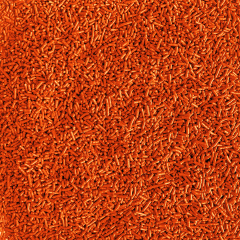 Burnt Orange Solid Colored Sprinkles