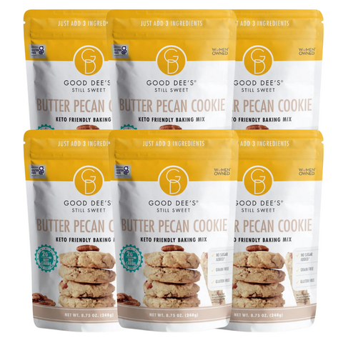 Butter Pecan Keto Cookie Mix - Gluten Free and No Added Sugar