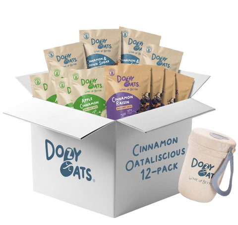 Cinnamon Oatalicious Overnight Oats 12-Pack