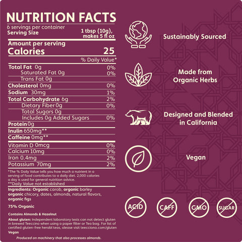 Caramel Nut Chicory Herbal Coffee