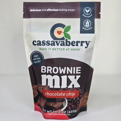 Gluten-Free & Plant-Based Chocolate Chip Brownie Baking Mix