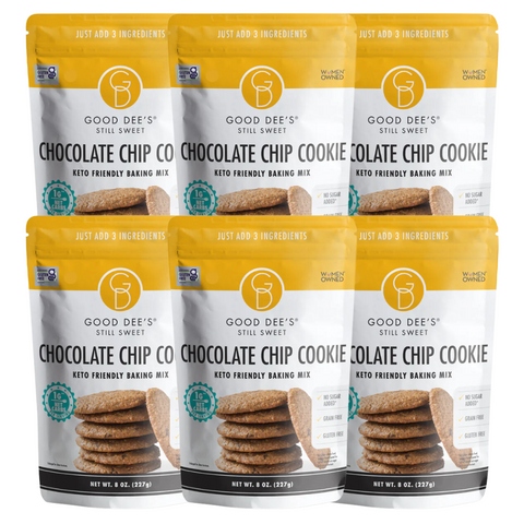 Chocolate Chip Keto Cookie Mix - Gluten Free and No Added Sugar