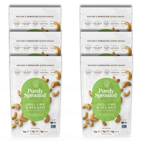 Chili Lime & Sea Salt, Sprouted Cashews