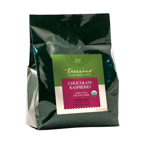 Chocolate Raspberry Chicory Herbal Coffee