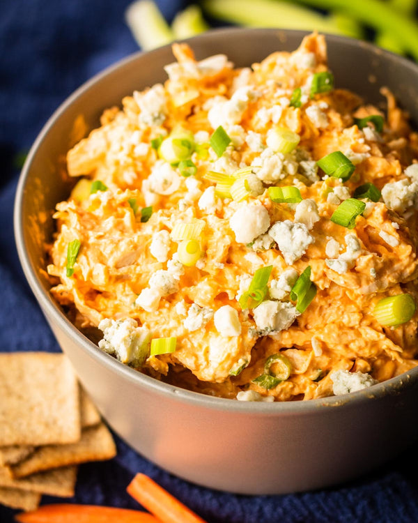 Make-Ahead Buffalo Chicken Dip (No Bake)