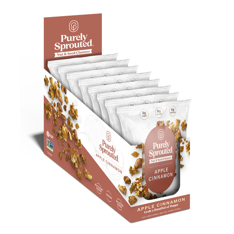 Apple Cinnamon Sprouted Snack Mix