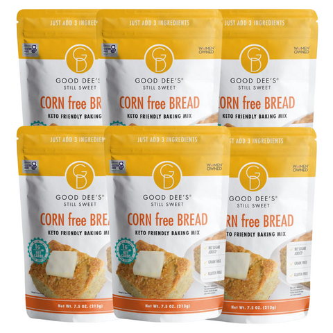 BACK IN STOCK! Corn (free) Keto Bread Mix - Gluten Free and No Added Sugar