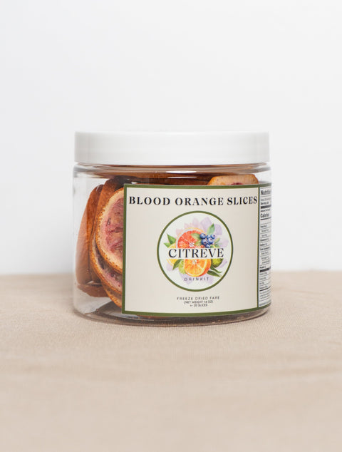 Tasting Size - Freeze Dried Blood Orange Slices