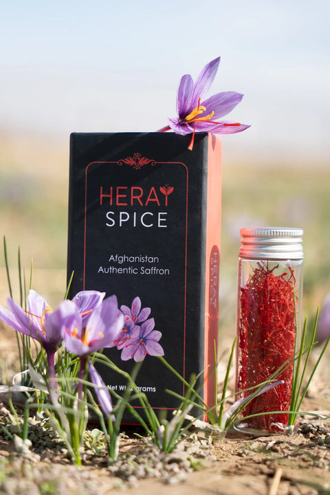 4 Grams (0.14 Oz) Heray Afghan Saffron Extra Class Premium Super Negin Quality