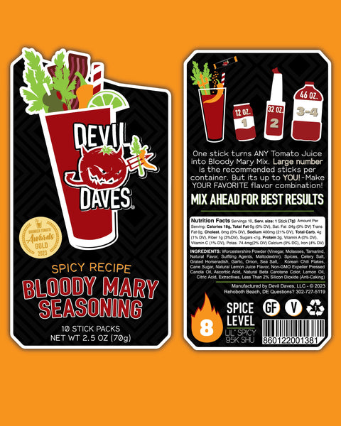 Diablo Bloody Mary Sticks | 10 Packs