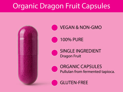 Organic Dragon Fruit Capsules
