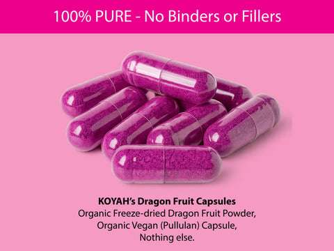 Organic Dragon Fruit Capsules