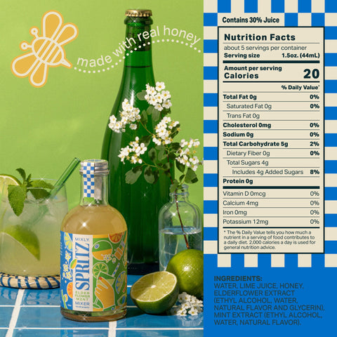 New! Mixly Spritz Mixer Trio | Non Alcoholic Cocktail & Mocktail Gift Set