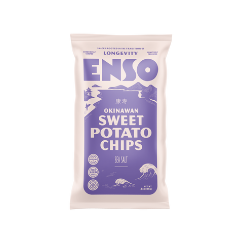 Okinawan Sweet Potato Chips | Sea Salt
