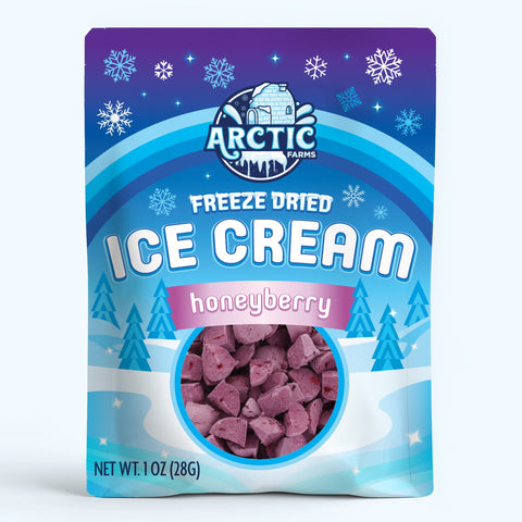 Freeze Dried Ice Cream That Does Not Melt (Bits) Honeyberry