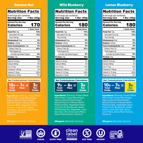Fruit Lovers Variety (12 Bars)