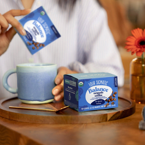 Calm Instant Coffee, Packets