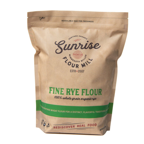 Organic Fine Rye Flour