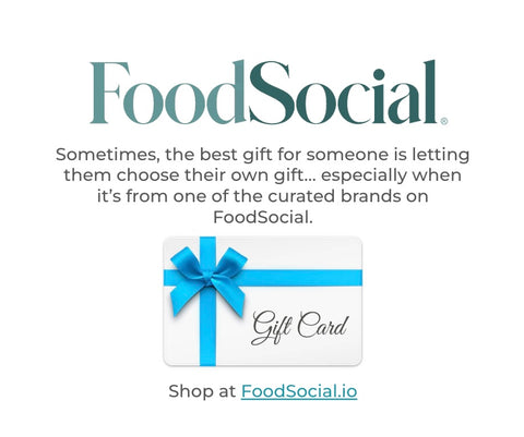 FoodSocial Gift Cards  $25 | $50 | $100