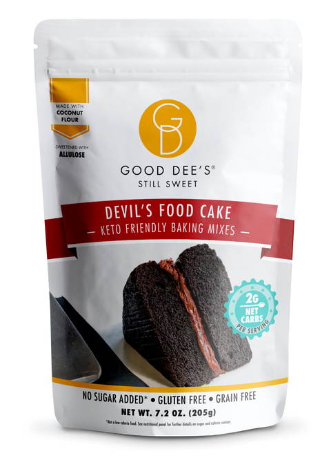 Devil's Food Keto Cake Mix - Gluten Free and No Added Sugar