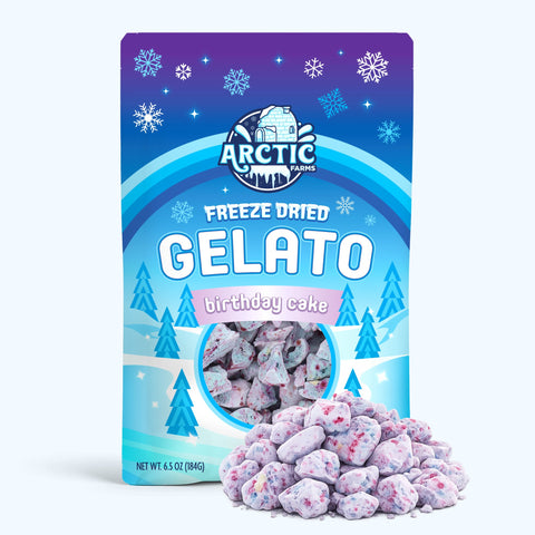 Freeze Dried Gelato - Birthday Cake