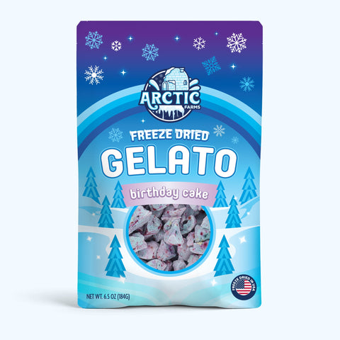 Freeze Dried Gelato - Birthday Cake