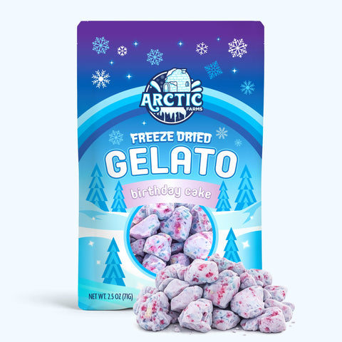Freeze Dried Gelato - Birthday Cake