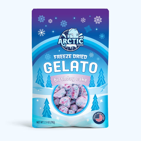 Freeze Dried Gelato - Birthday Cake