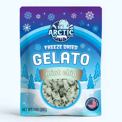 Freeze Dried Gelato - Mint Chocolate Chip