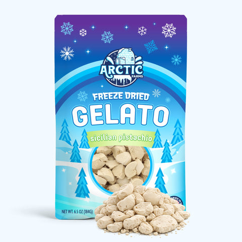 Freeze Dried Gelato - Pure Sicilian Pistachio