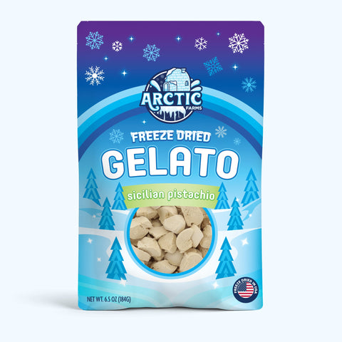 Freeze Dried Gelato - Pure Sicilian Pistachio