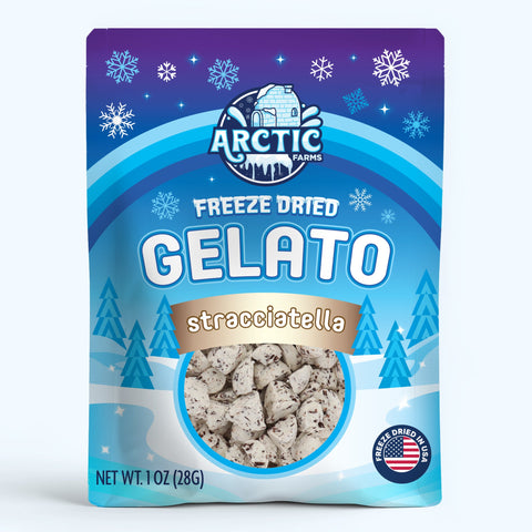 Freeze Dried Gelato - Stracciatella (Italian Chocolate Chip)