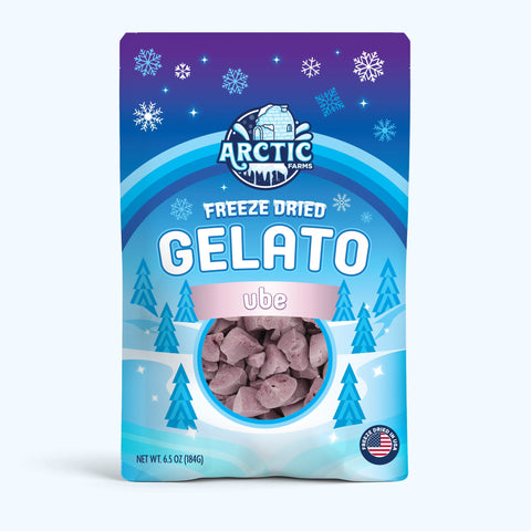 Freeze Dried Gelato - Ube Purple Yam