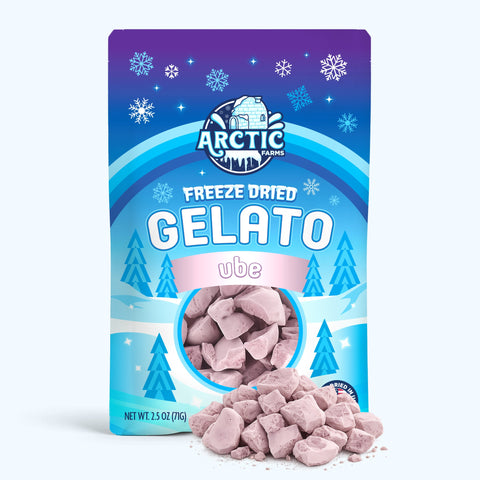 Freeze Dried Gelato - Ube Purple Yam