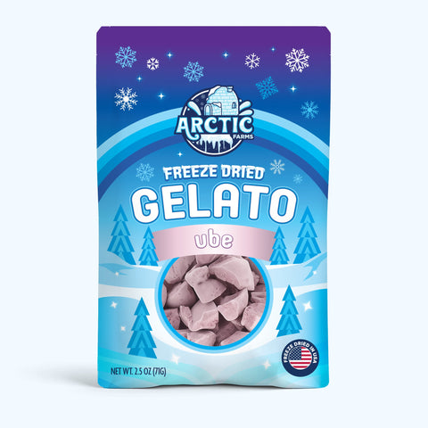 Freeze Dried Gelato - Ube Purple Yam